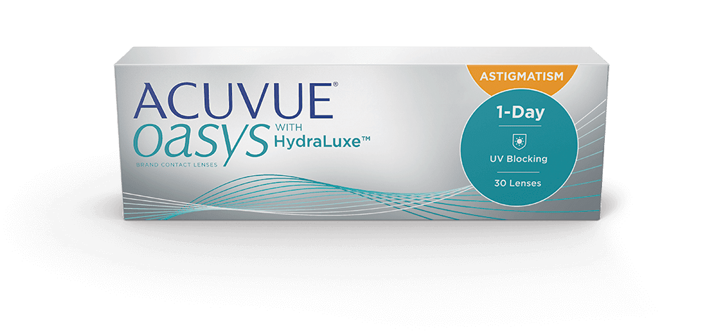 ACUVUE® OASYS 1-DAY with HydraLuxe™ Daily Contact Lens